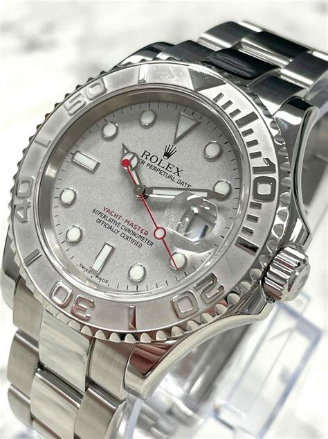 rolex yachtmaster silver|rolex yacht master price.